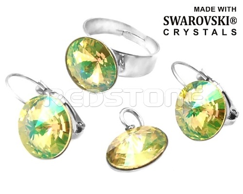 Sada Swarovski Crystals RED1102